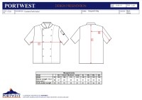 PORTWEST CUMBRIA JACKET SIZES